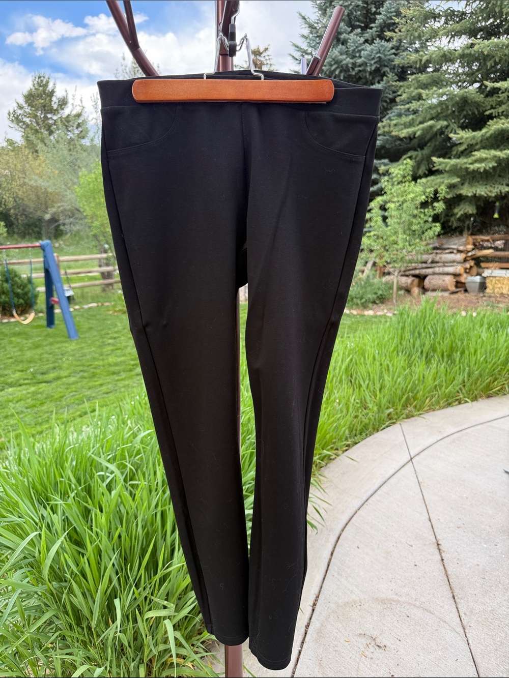 Blank NYC Black Stretch Denim Jeans